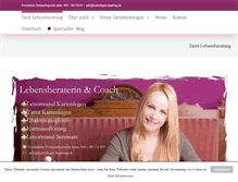 Tablet Screenshot of kartenlegen-hamburg.de